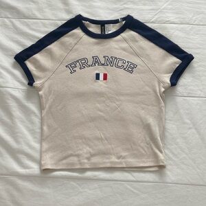 France baby tee